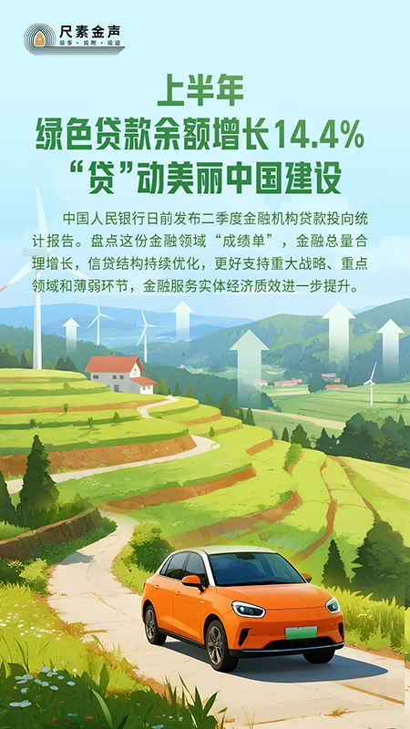 德邦国际 上半年绿色贷款余额增长14.4%，“贷”动美丽中国建设